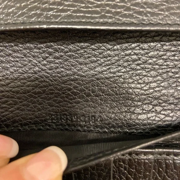 Authentic!!Gucci long Wallet Monogram black Luxury - Picture 5 of 13